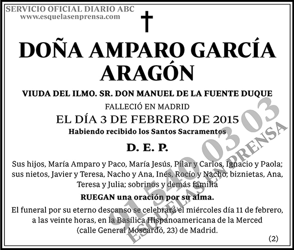 Amparo García Aragón